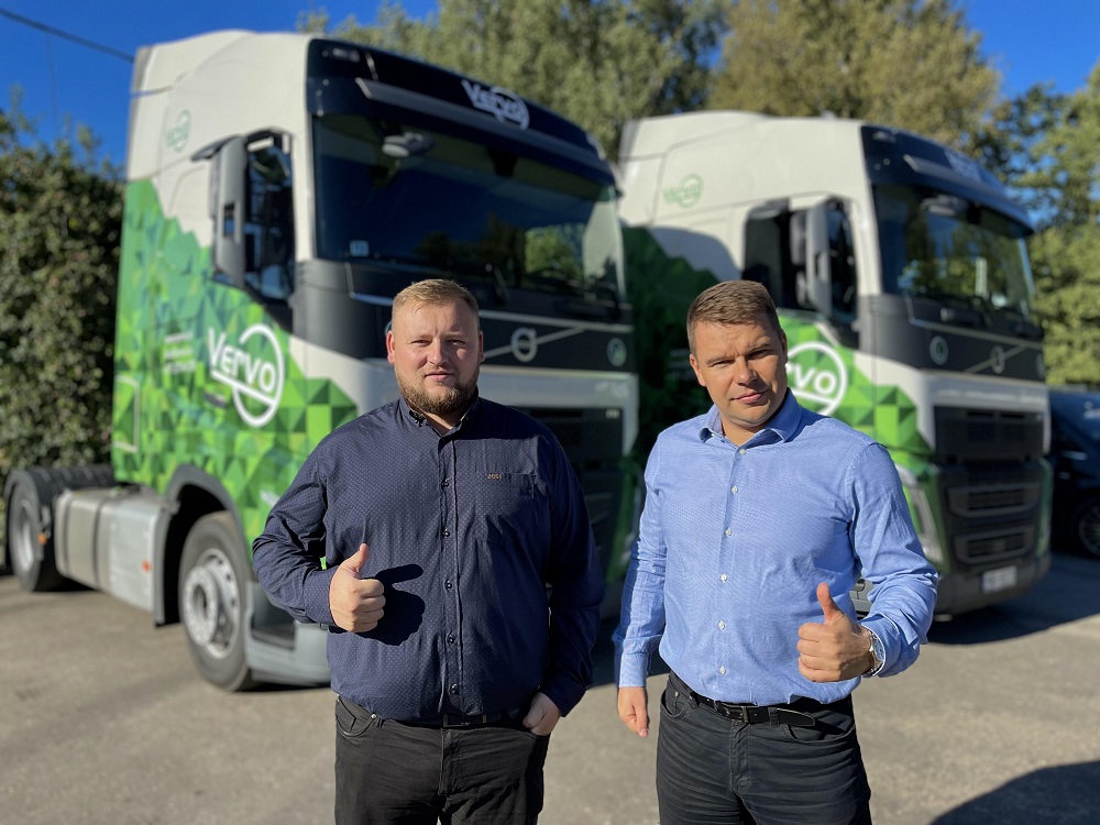 Vervo Auto welcomes two new trucks—a conversation with the company co-owners, Māris Dreimanis and Jānis Zariņš.