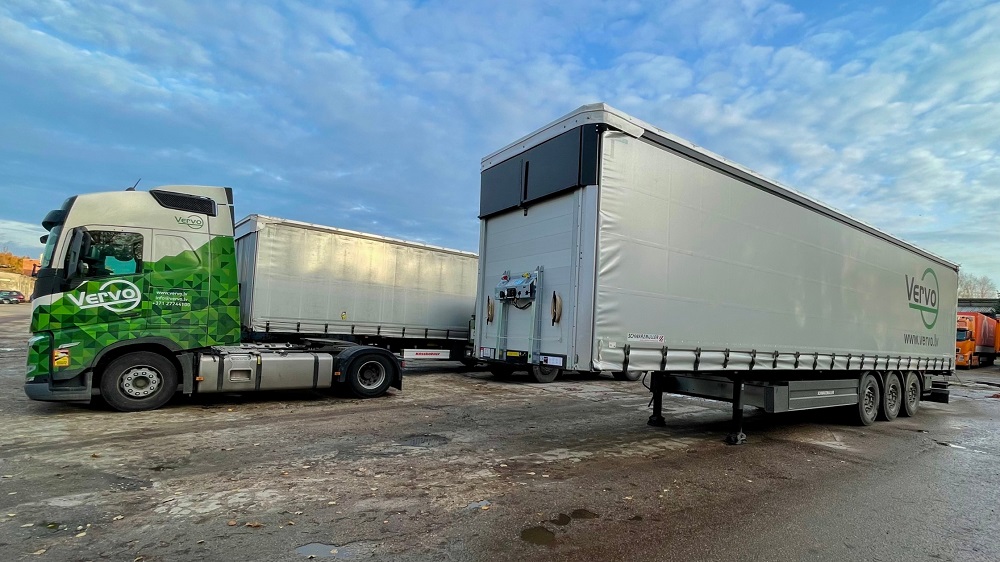 A new trailer joins the Vervo Auto fleet