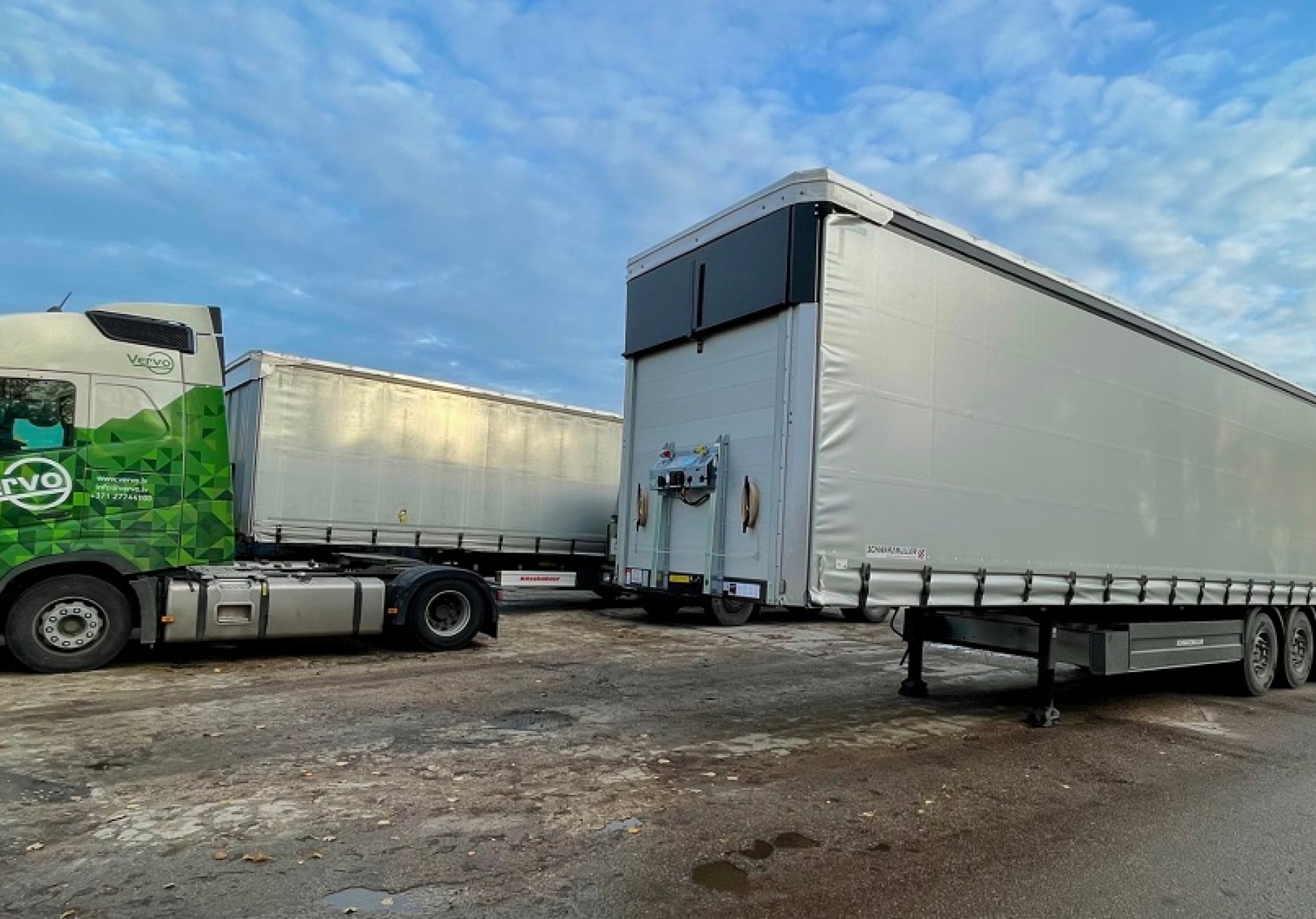 A new trailer joins the Vervo Auto fleet